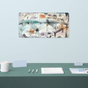 Paul Klee Plants Earth & Realm of the Air: Bauhaus Banner
