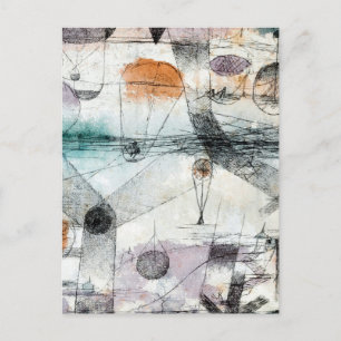 Paul Klee Plants Earth & Realm of the Air: Bauhaus Postcard