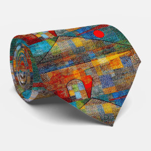 Paul Klee , “ Polyphony2 ” Tie