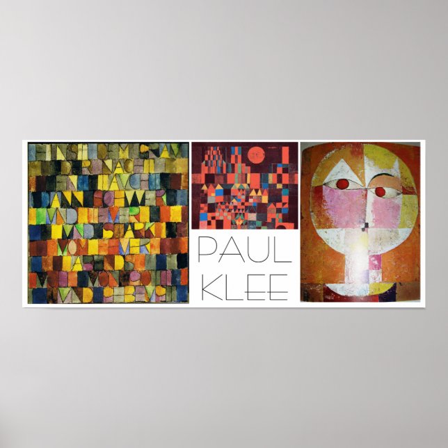 Paul Klee Poster Collage (Front)