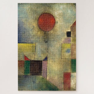 Paul Klee Red Balloon Abstract Art Painting Jigsaw Puzzle