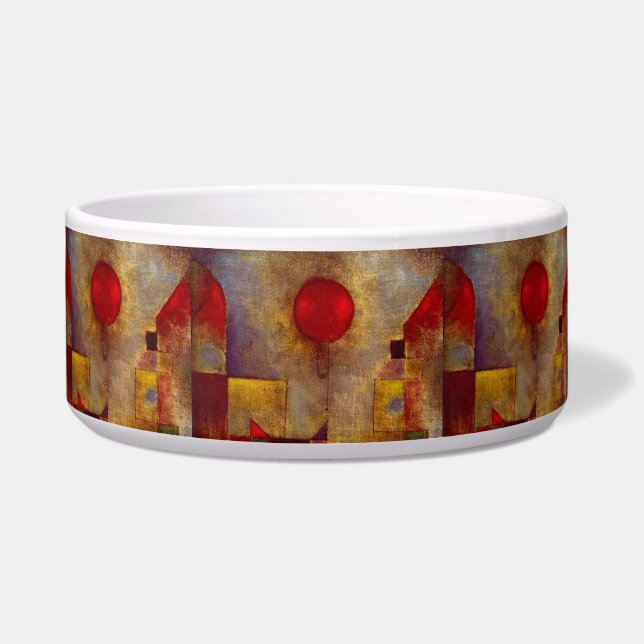 Paul Klee Red Balloon Abstract Colourful Art  (Front)