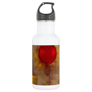 Paul Klee Red Balloon Abstract Colourful Art 532 Ml Water Bottle