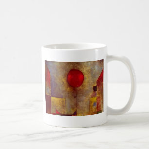 Paul Klee Red Balloon Abstract Colourful Art  Coffee Mug