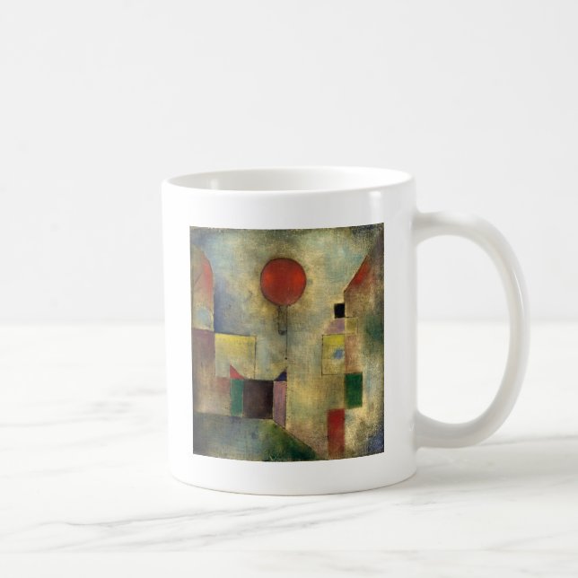 Paul Klee Red Balloon Coffee Mug (Right)