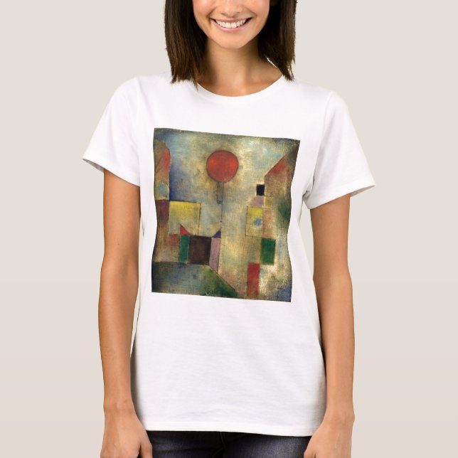 Paul Klee Red Balloon T-Shirt (Front)