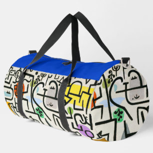 Paul Klee Rich Harbour Abstract Expressionism Duffle Bag