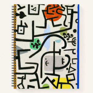 Paul Klee Rich Harbour Abstract Expressionism Notebook