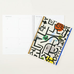Paul Klee Rich Harbour Abstract Expressionism Planner