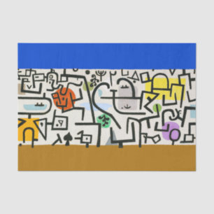 Paul Klee Rich Harbour Abstract Expressionism Tissue Paper