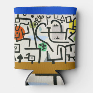 Paul Klee Rich Port Harbour Abstract Travel Can Cooler