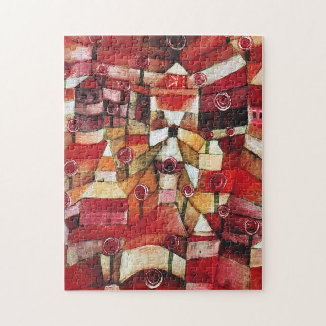 Paul Klee Rose Garden Puzzle (Vertical)