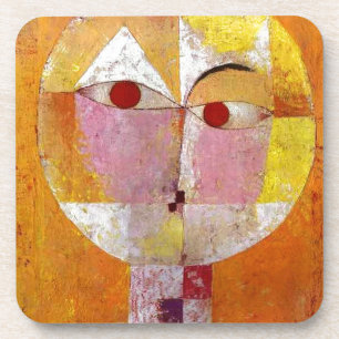Paul Klee Senecio Painting Coaster