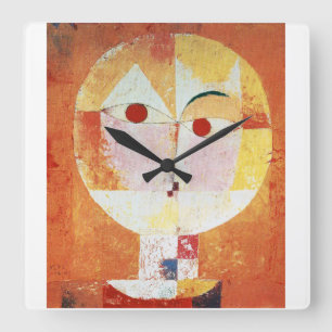 Paul Klee , “ Senecio ” Square Wall Clock