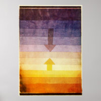 Paul Klee Separation in the Evening Poster