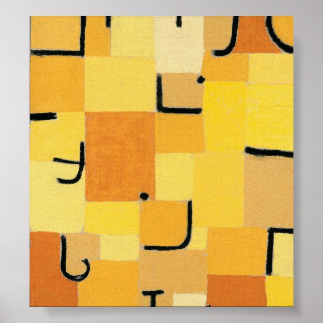 Paul Klee - Signs In Yellow (Front)