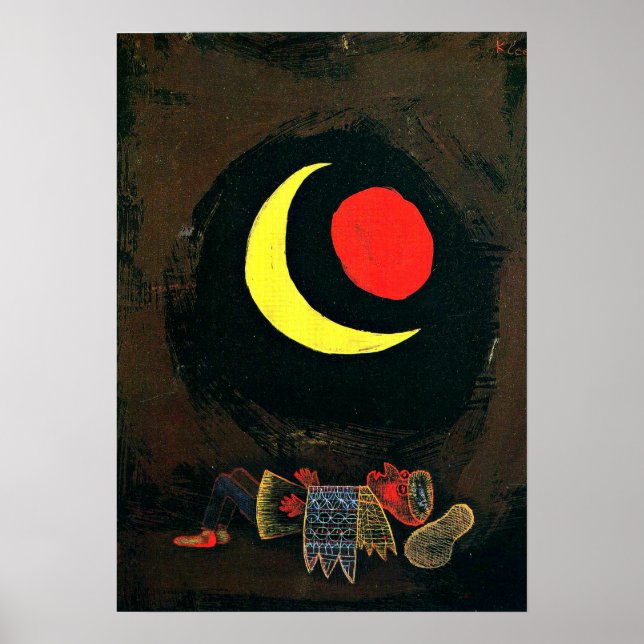 Paul Klee - Strong Dream Poster (Front)