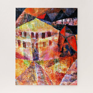 Paul Klee, The Hotel, Jigsaw Puzzle