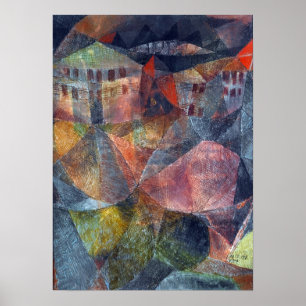 Paul Klee The Hotel Poster