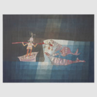 Paul Klee The Seafarer Abstract Nautical Poster