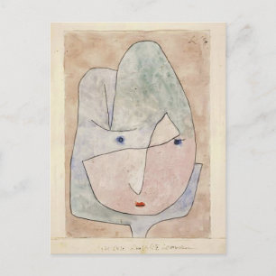 Paul Klee- This flower wishes to fade Postcard