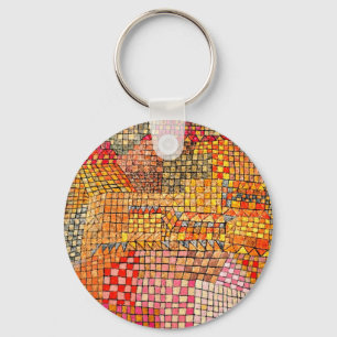 Paul Klee - Town Castle Kr. Key Ring