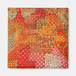 Paul Klee - Town Castle Kr. Magnet
