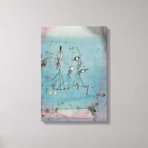 Paul Klee Twittering Machine Canvas Poster Print