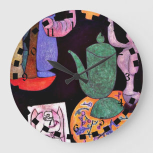 Paul Klee: Untitled (Still Life) Large Clock