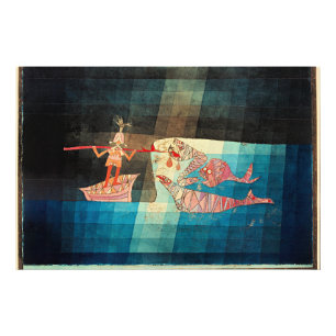 Paul Klee's painting, The Seafarers, Photo Print