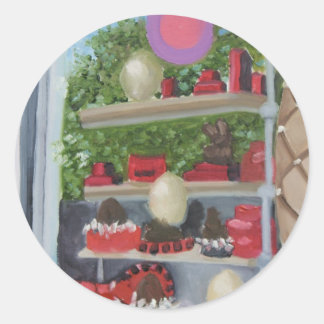 PAUL LAMOTTE:27 PLACE NAPOLEON BONAPARTE CLASSIC ROUND STICKER