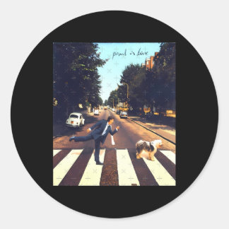 Paul Mccartney Sticker1 Classic Round Sticker