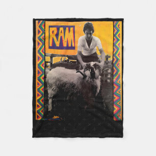 Paul Mccartney Sticker4  Fleece Blanket