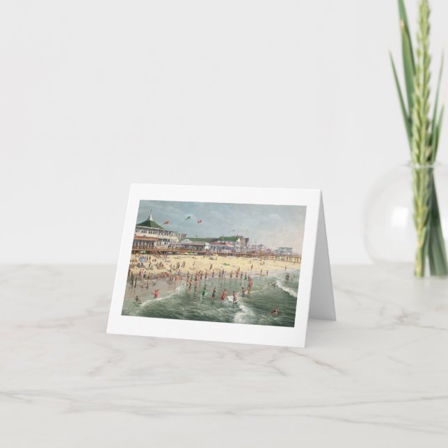 Paul McGehee "A Rehoboth Beach Memory" Card (Front)