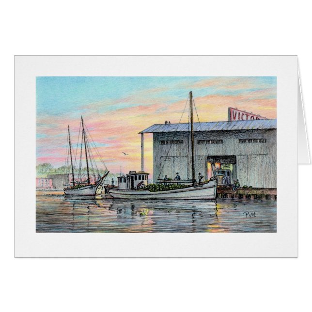 Paul McGehee "Baltimore Harbour-The Long Dock" (Front Horizontal)