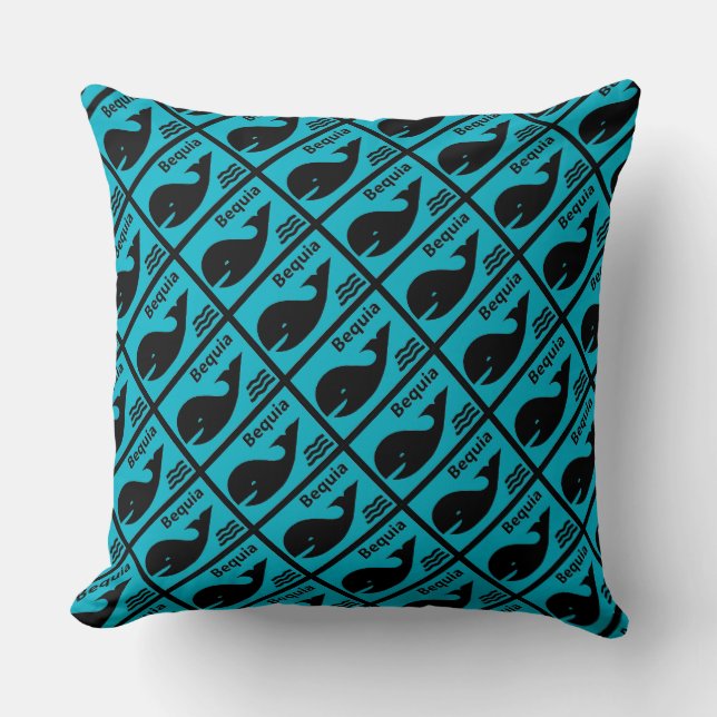 Paul McGehee "Bequia Flag" Pillow (Front)