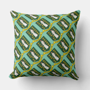 Paul McGehee "British Virgin Islands COA" Pillow