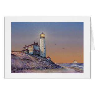 Paul McGehee "Cape Henlopen Lighthouse" Card