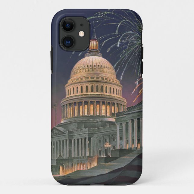 Paul McGehee "Capitol Dome" iPhone 5/5S Case (Back)