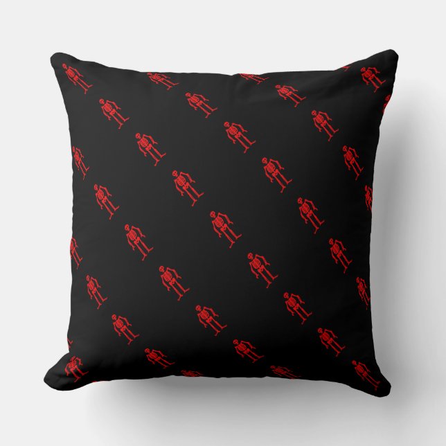 Paul McGehee "Capt. Edward Low Flag" Pirate Pillow (Front)