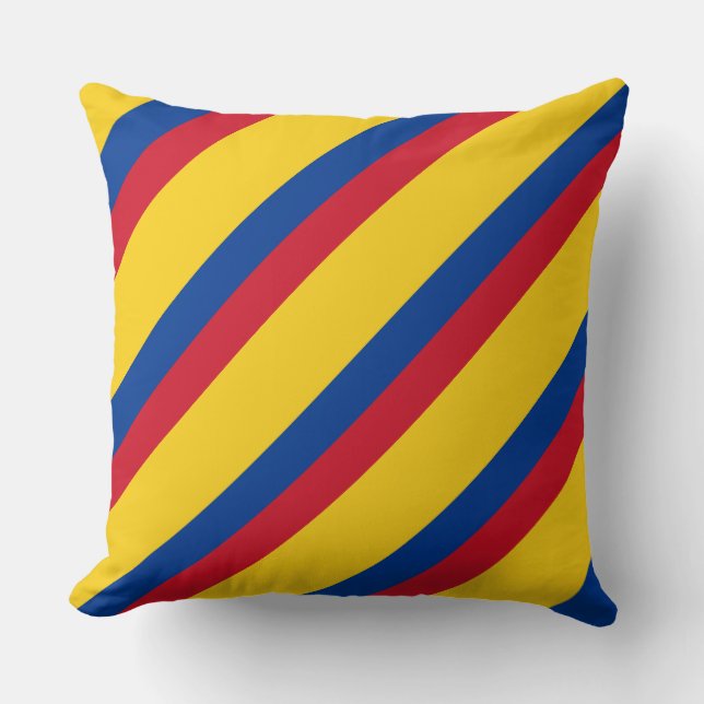 Paul McGehee "Colombia Flag" Pillow (Front)