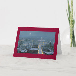 Paul McGehee "Denver Snow Scene" Christmas Card