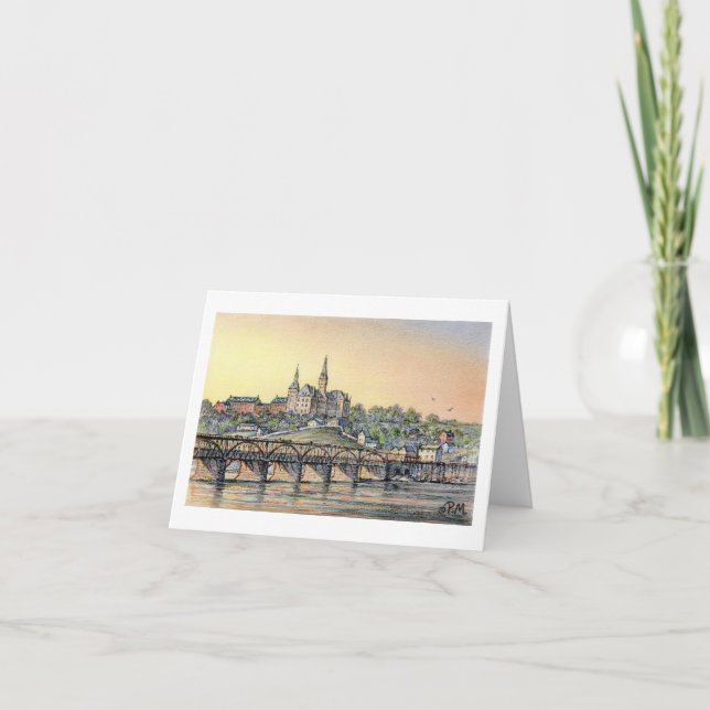 Paul McGehee "Georgetown - 1887" Card (Front)