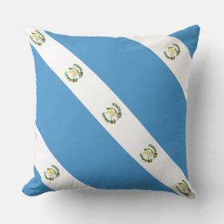 Paul McGehee "Guatemala Flag" Pillow