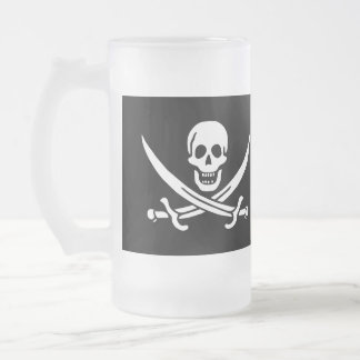 Paul McGehee "Jolly Roger" Pirate Beer Mug