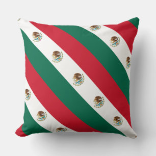 Paul McGehee "Mexico Flag" Pillow