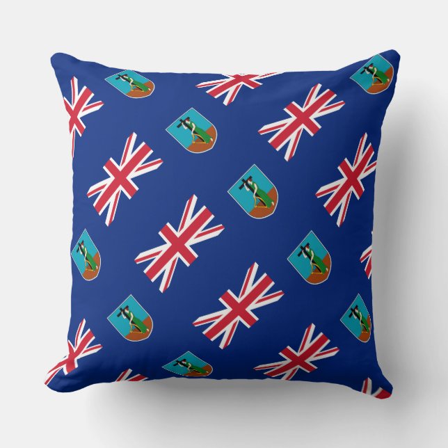 Paul McGehee "Montserrat Flag" Pillow (Front)