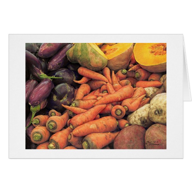 Paul McGehee "Nature's Bounty" Card (Front Horizontal)