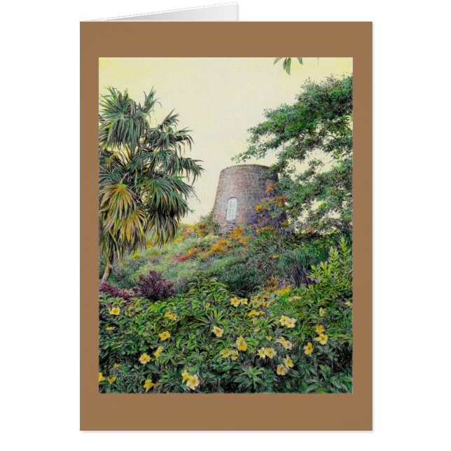 Paul McGehee "Nevis - Golden Glow" Card (Front)