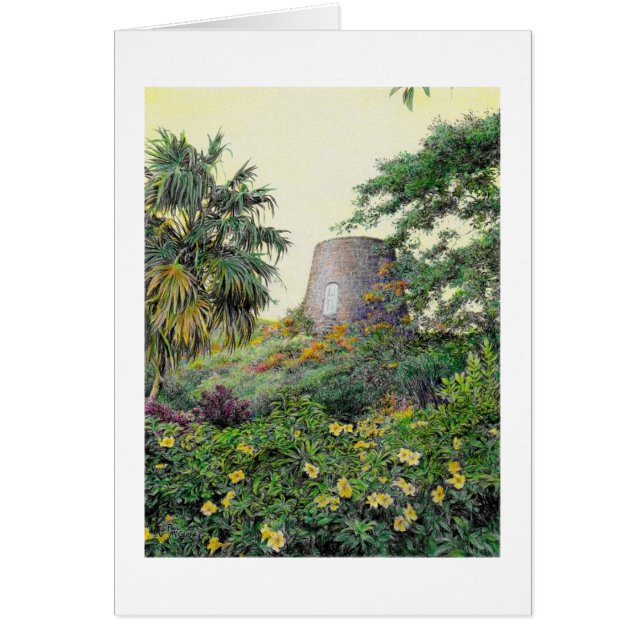 Paul McGehee "Nevis - Golden Glow" Card (Front)